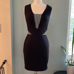 Yoana Baraschi Black & White Dress - Size 2